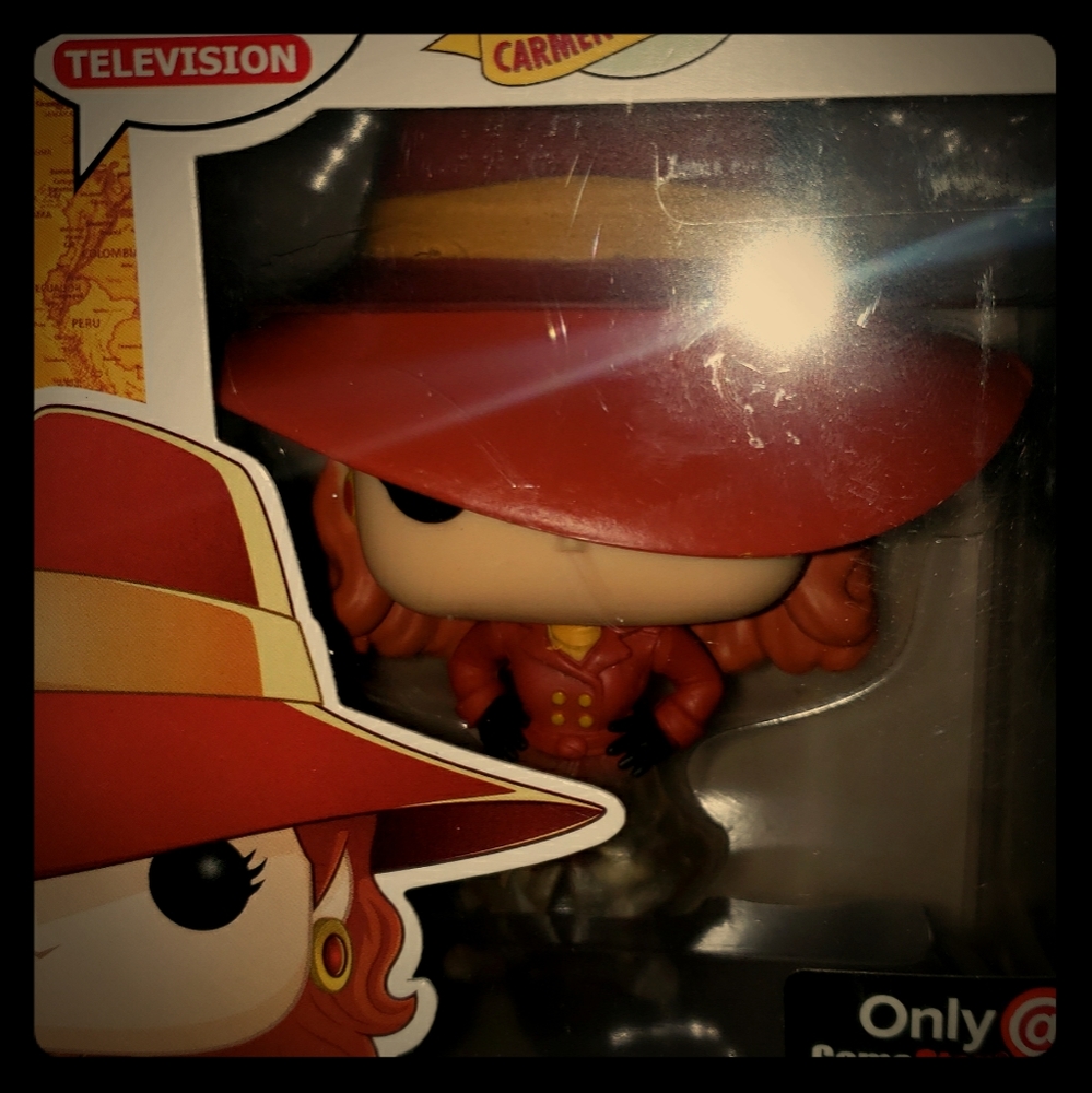Carmen San Diego Funko Pop Toy